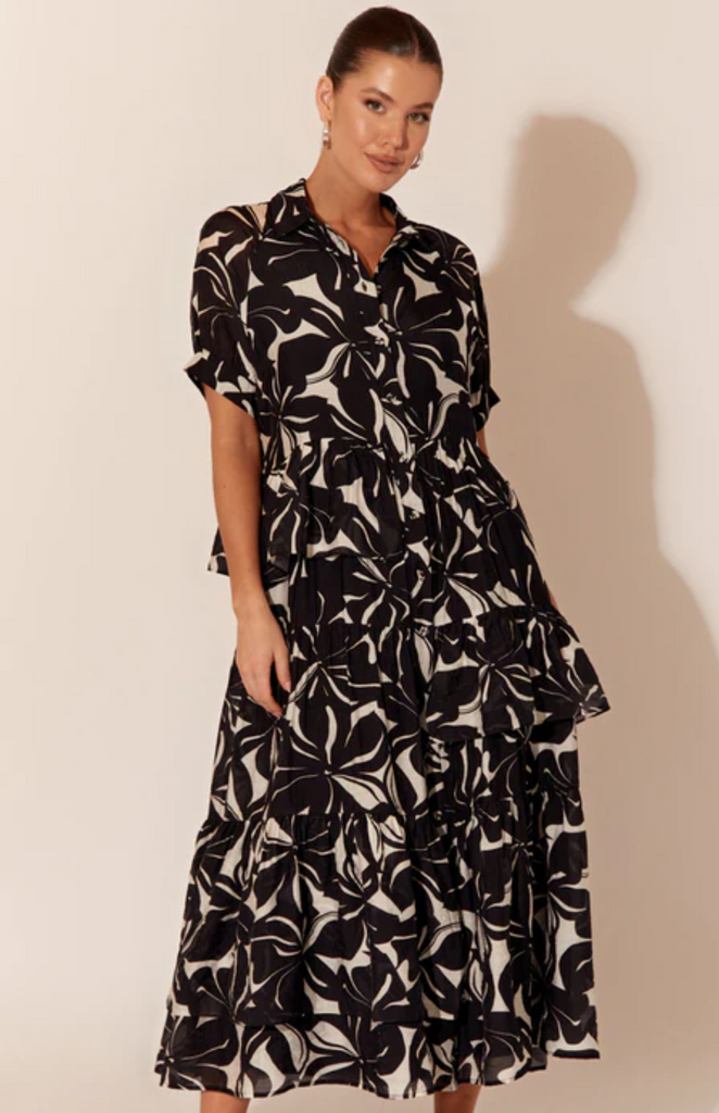 Huxley Short Sleeve Print Dress