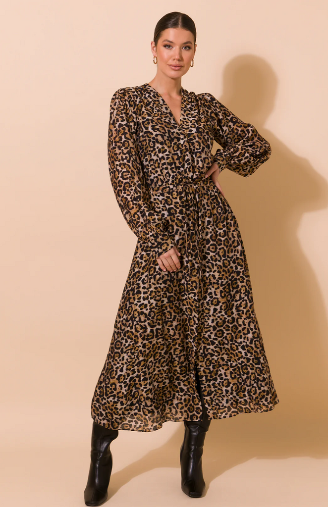 Lara Leopard Animal Print Dress