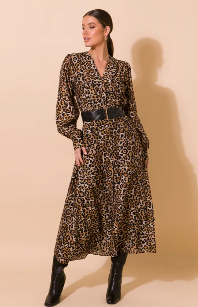 Lara Leopard Animal Print Dress