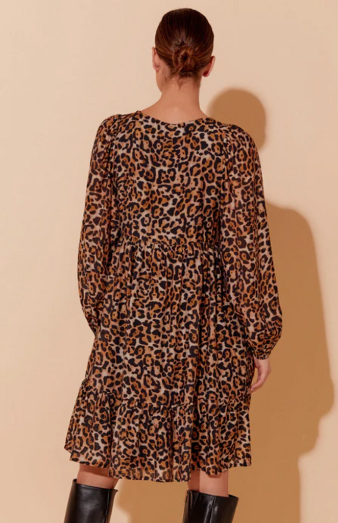 Vivienne Leopard Animal Print Dress