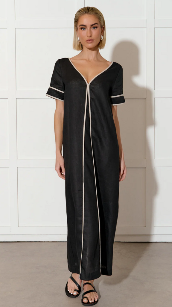 Juniper Contrast Maxi Dress