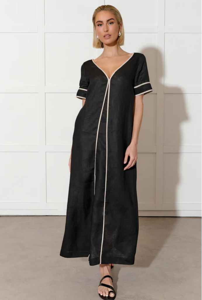 Juniper Contrast Maxi Dress