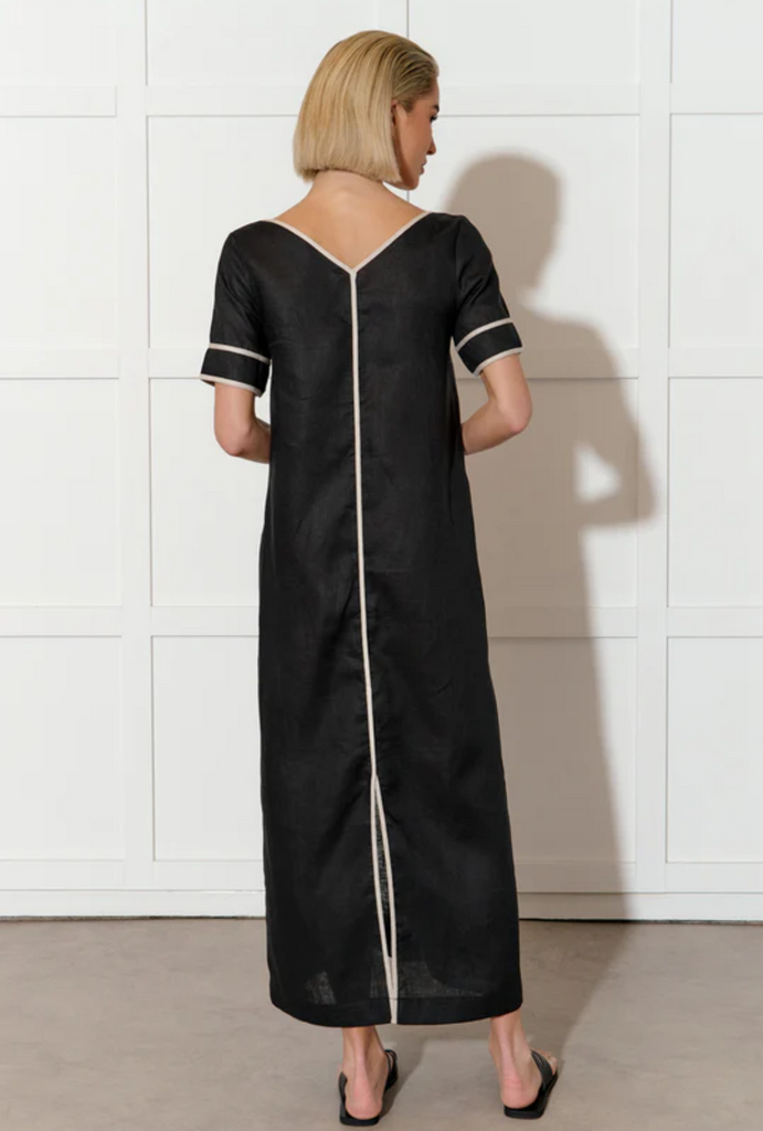 Juniper Contrast Maxi Dress