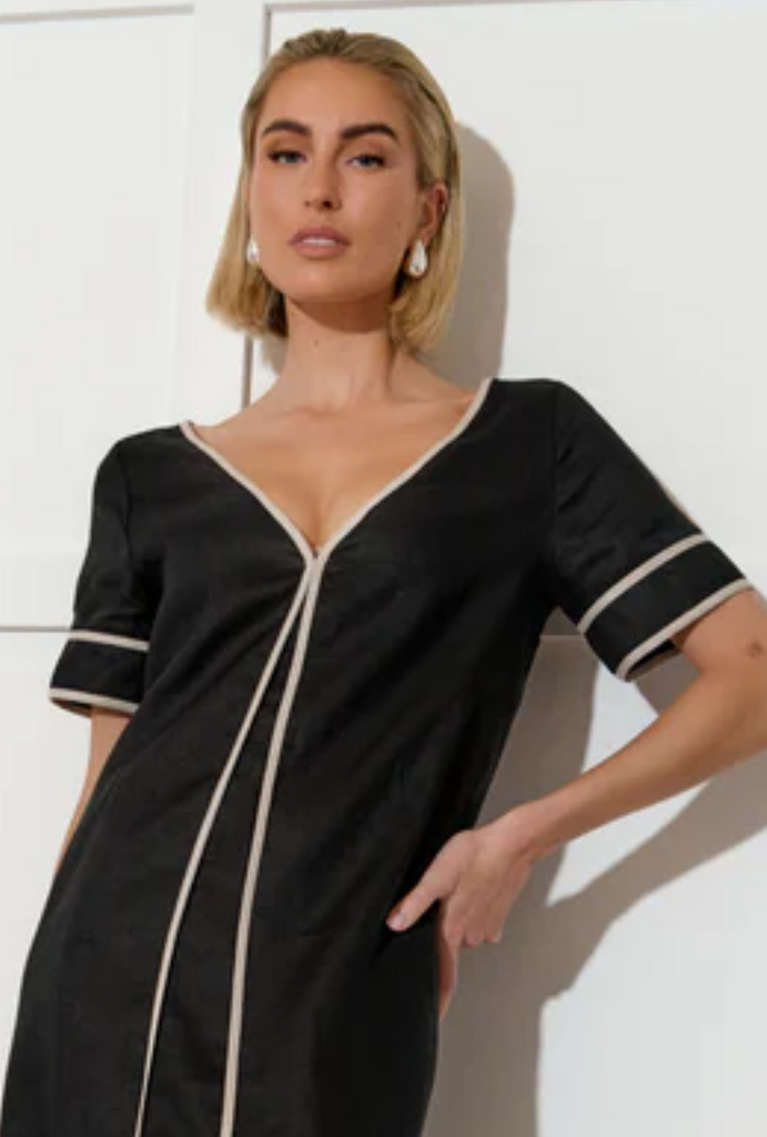 Juniper Contrast Maxi Dress