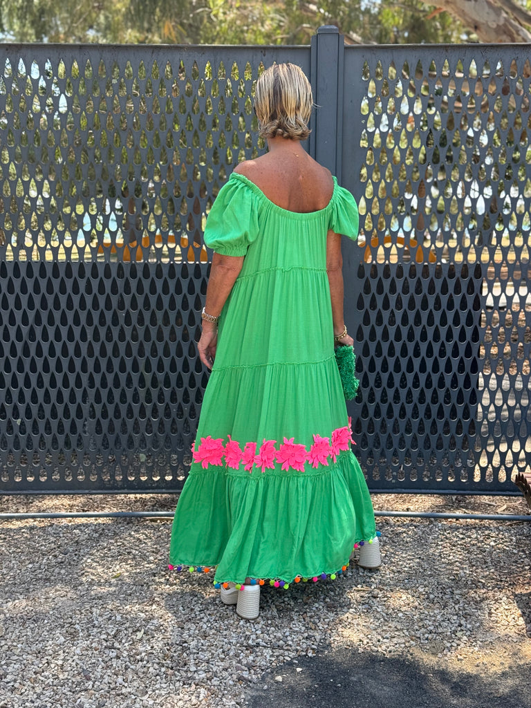 Green Pop-culture Dress