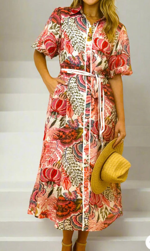 Saskia shirt Dress