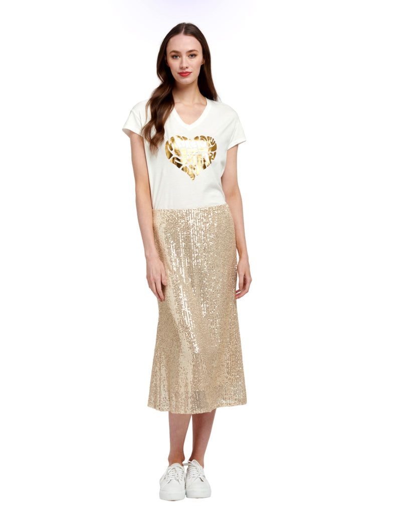 Claudia Sequin skirt