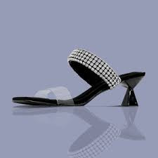Diana Diamond Strap Heel