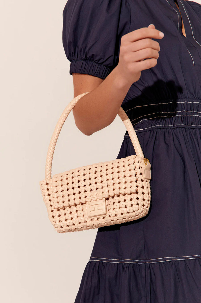 Pippa Lattice Weave Handbag