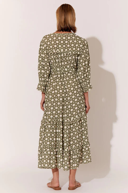 Frances Geometric Print Dress