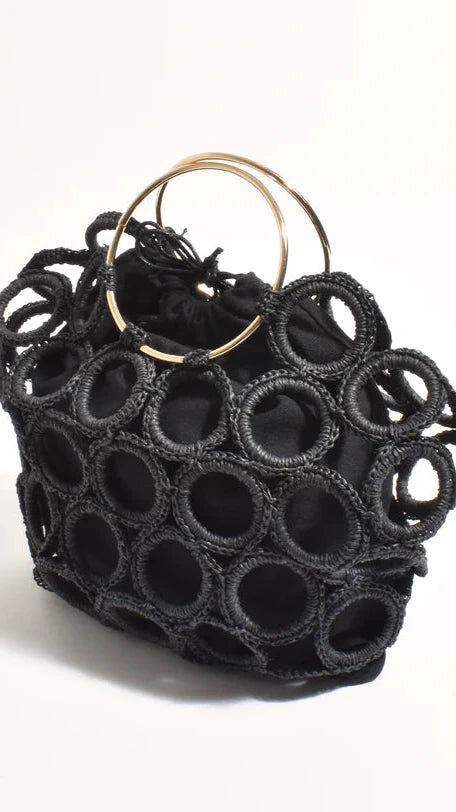 POSIE CROCHET RINGS BAG