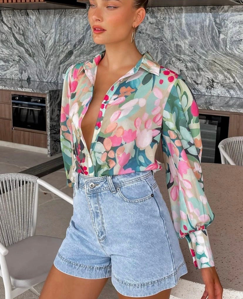 Petal Shirt Top