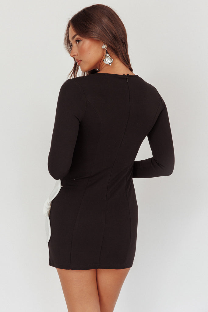 Flora Long Sleeve Mini