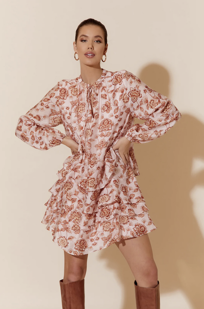 Nadia Print Dress