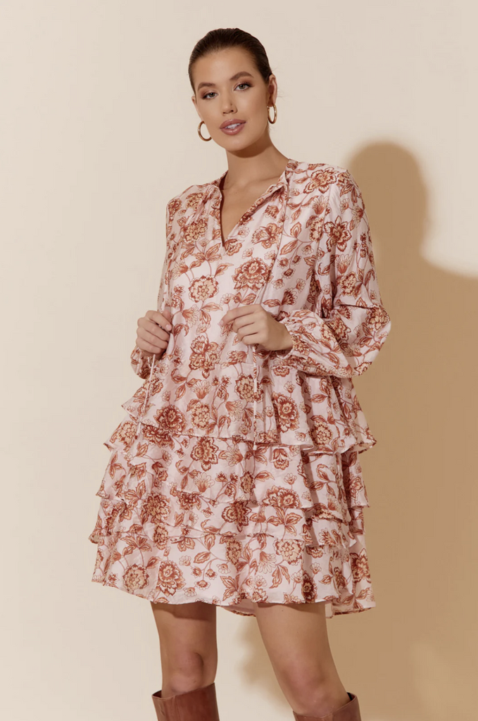 Nadia Print Dress