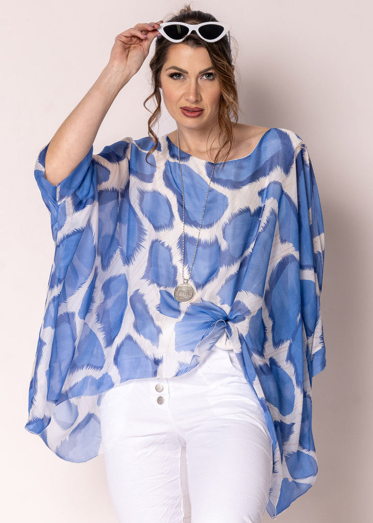 Olivine Silk Top