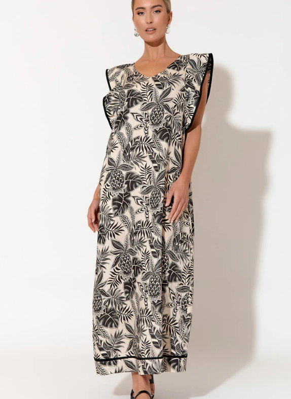 WHITNEY TROPICS MAXI DRESS (PRINT)