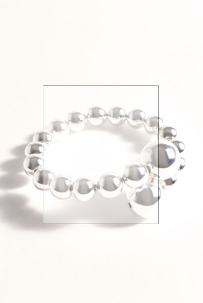 Metal Ball wrap cuff