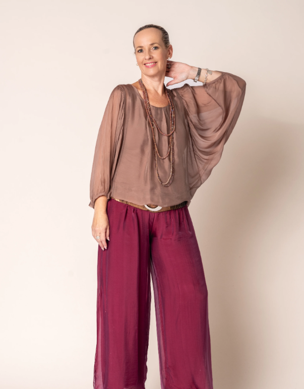 Eboni Silk Top