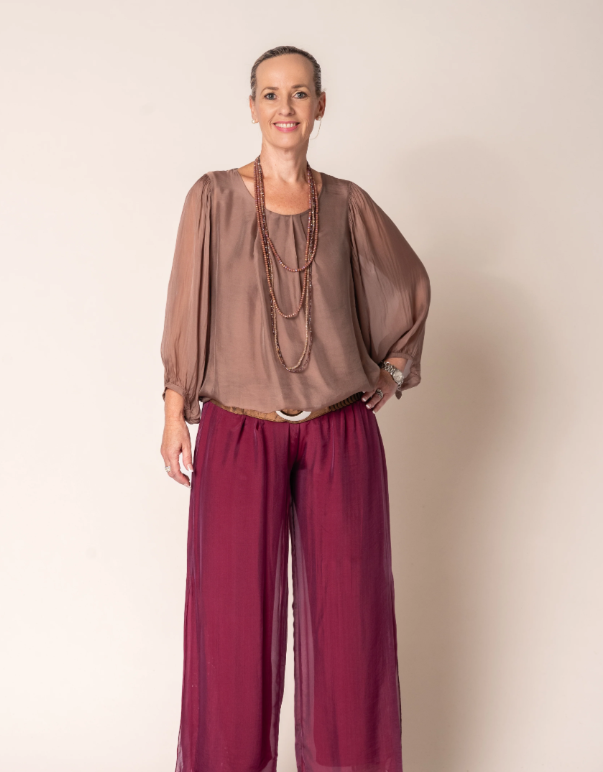 Eboni Silk Top