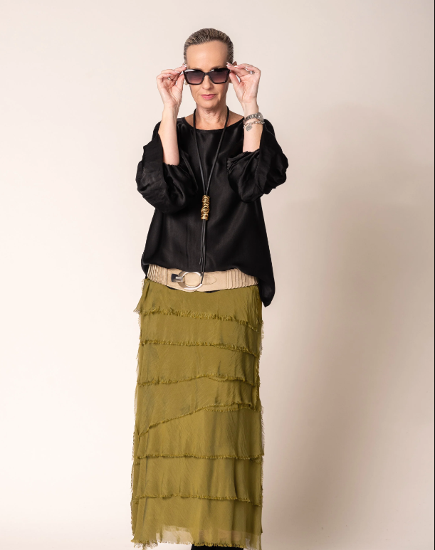 Fifi Silk Skirt