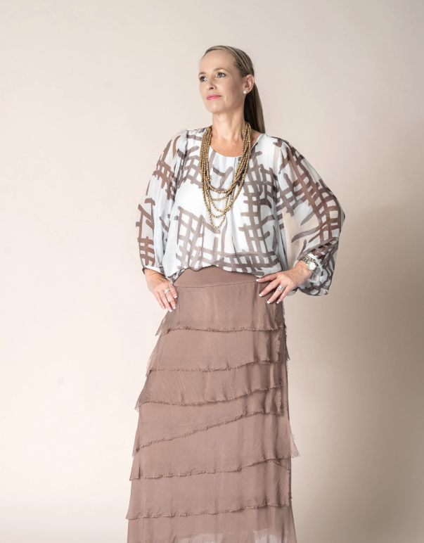 Fifi Silk Skirt