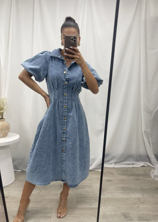 Moon Denim Dress