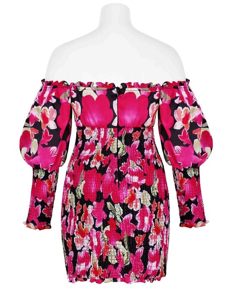Pink Rose Dress