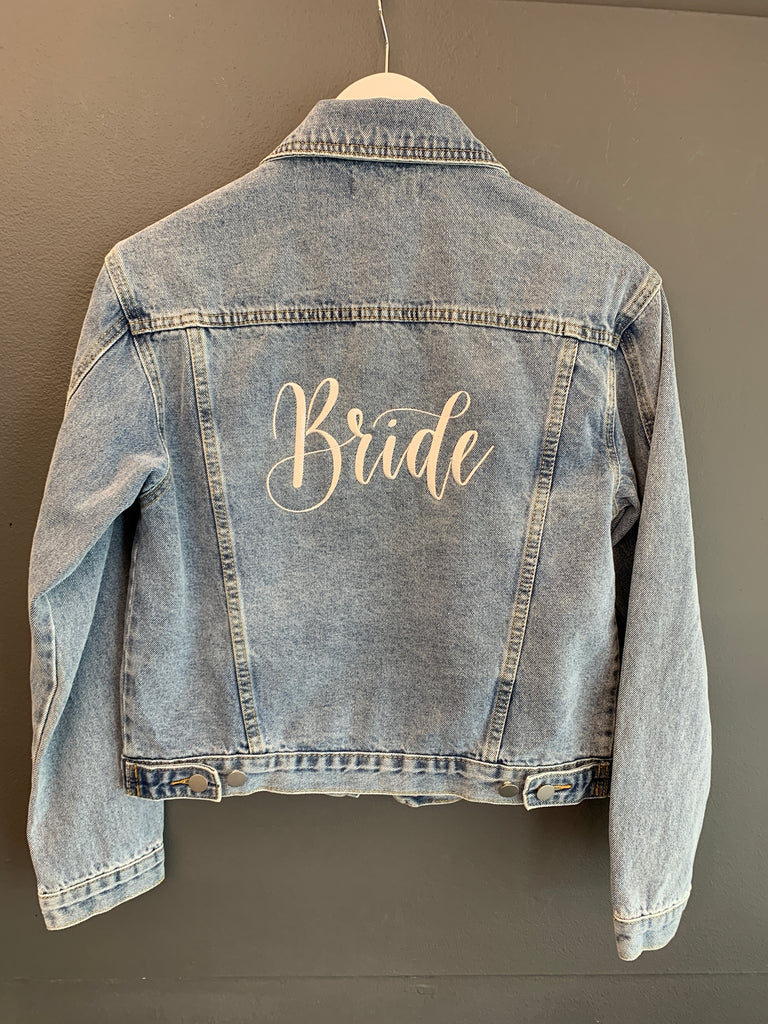 Bride Embroidered Denim Jacket