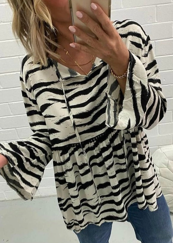 Zebra Top