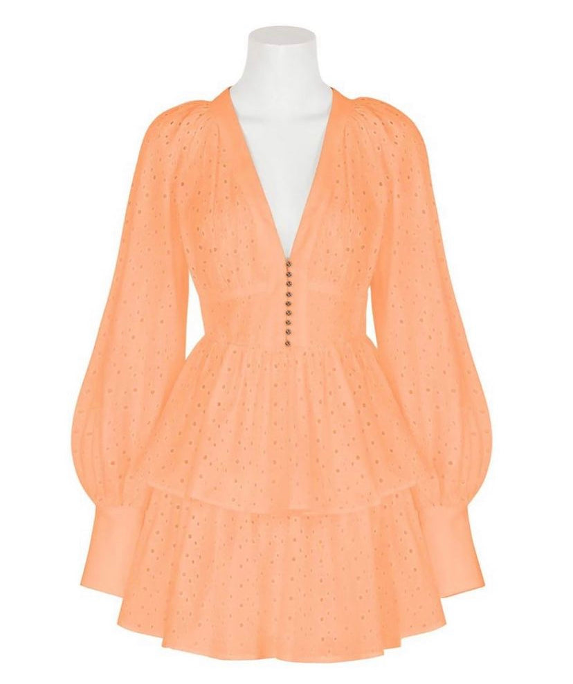 Daisy Dress Orange