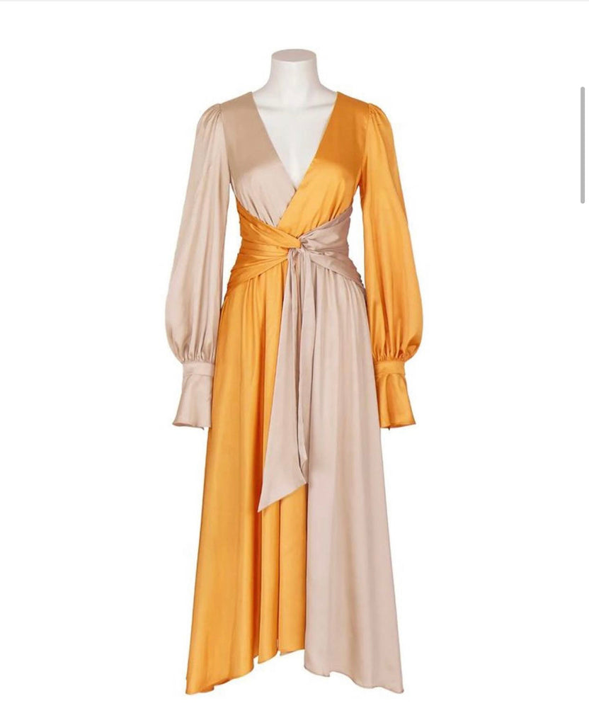 Eiren Two Toned Maxi Dress